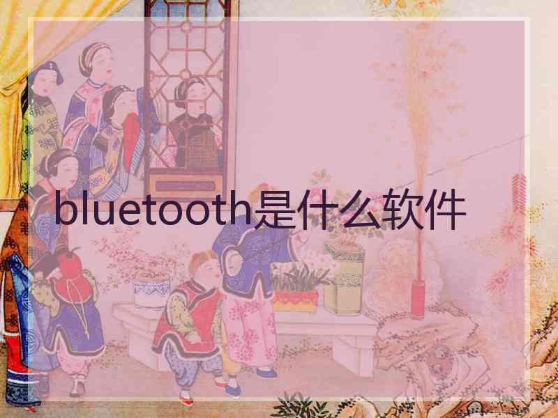 bluetooth是什么软件