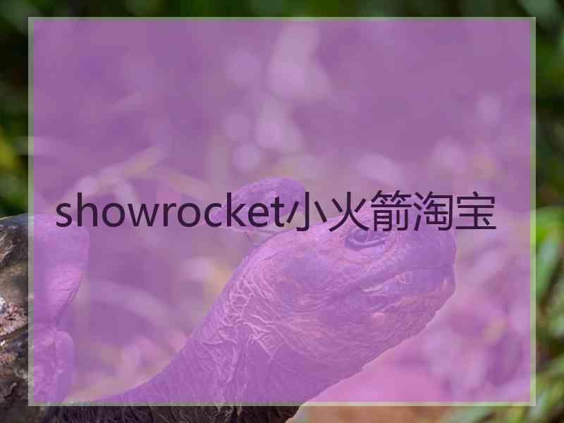 showrocket小火箭淘宝