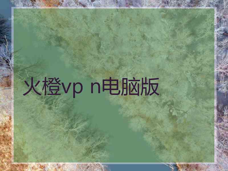 火橙vp n电脑版