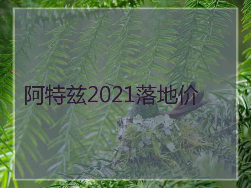 阿特兹2021落地价