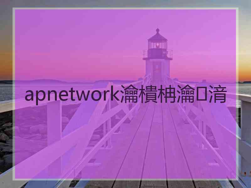 apnetwork瀹樻柟瀹㈡湇