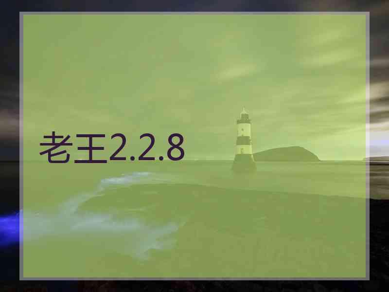 老王2.2.8