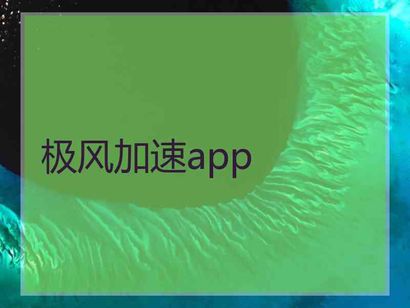 极风加速app