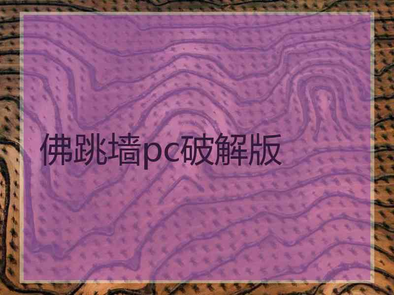 佛跳墙pc破解版