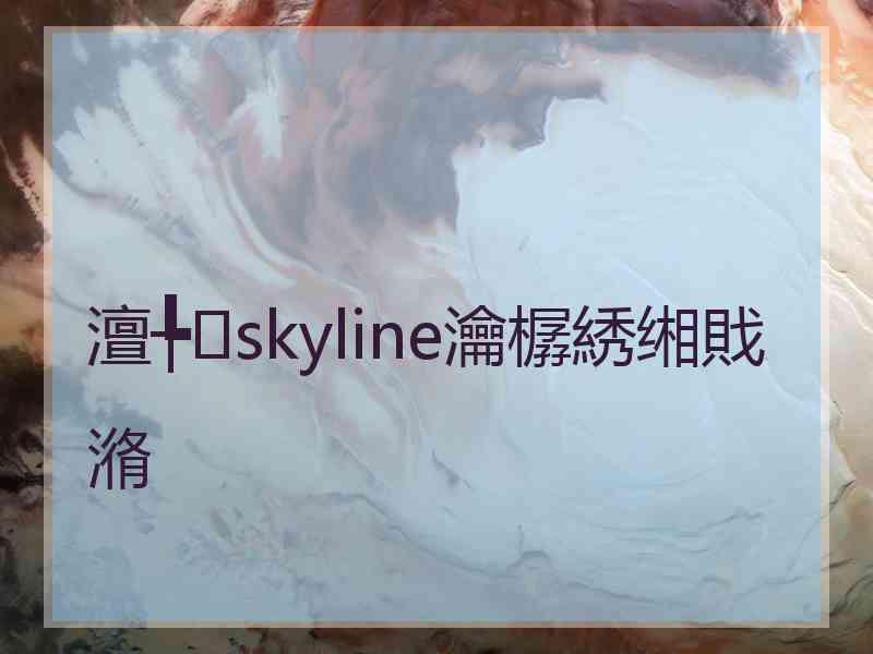 澶╄skyline瀹樼綉缃戝潃