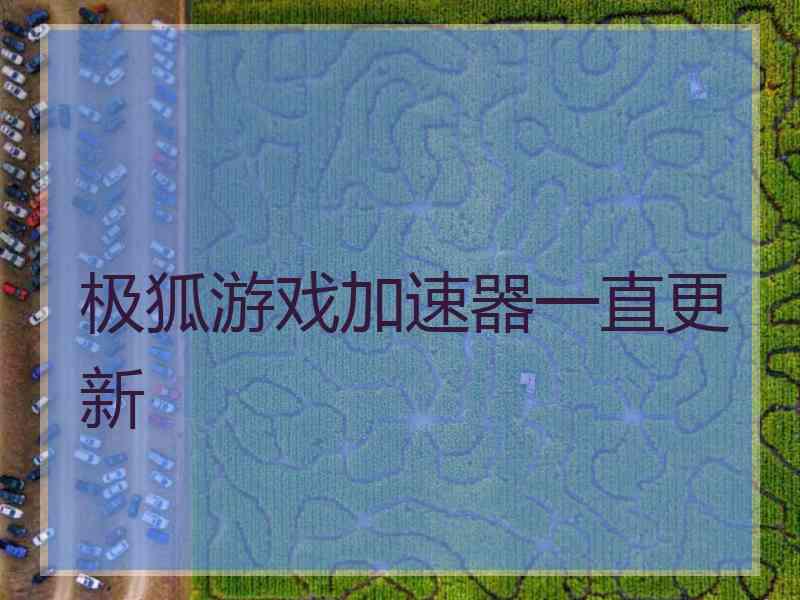 极狐游戏加速器一直更新