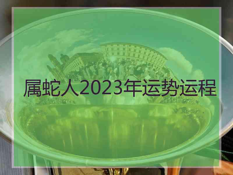 属蛇人2023年运势运程