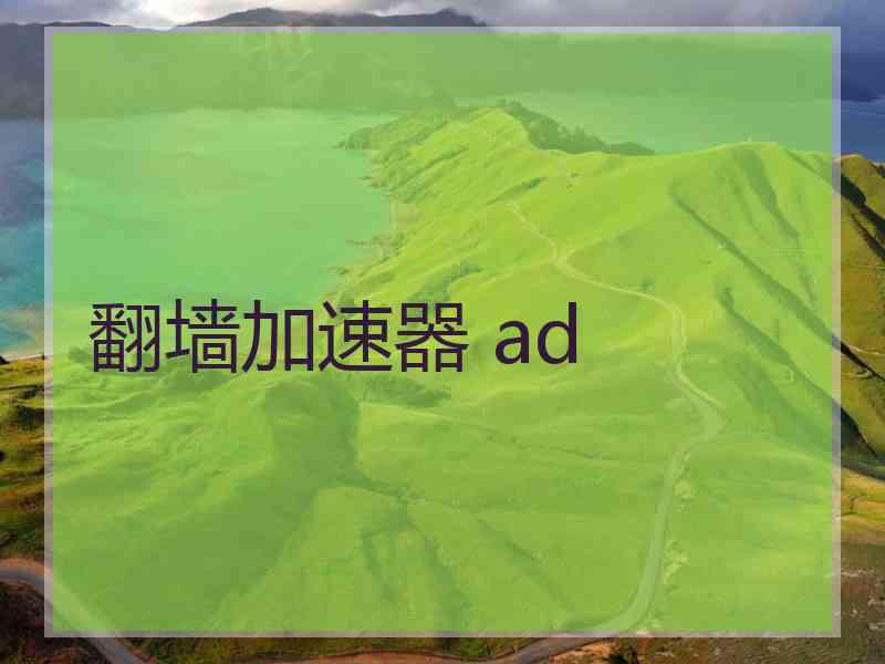 翻墙加速器 ad