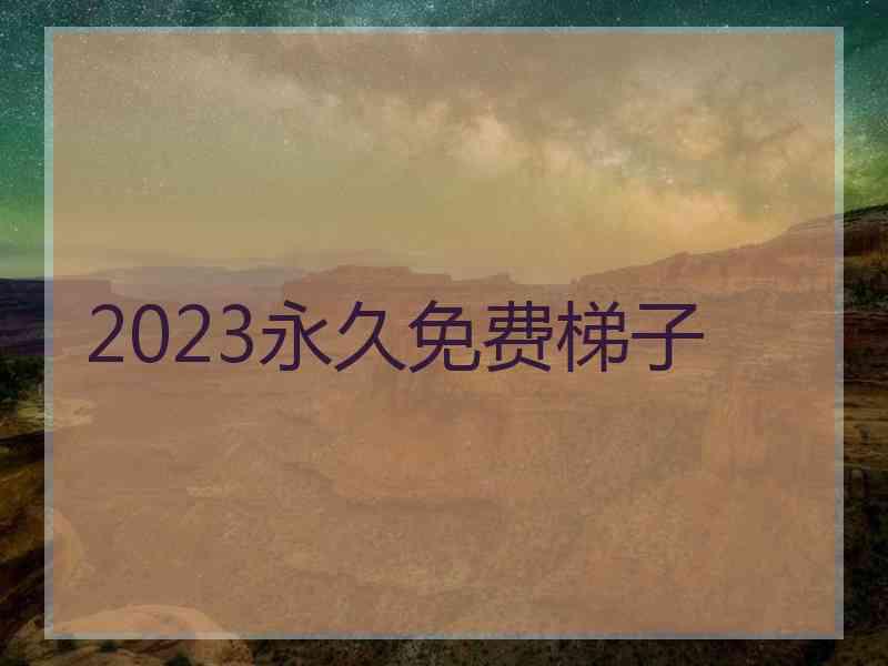 2023永久免费梯子