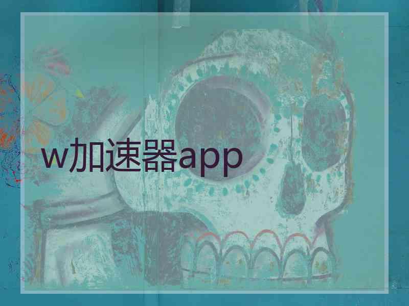 w加速器app