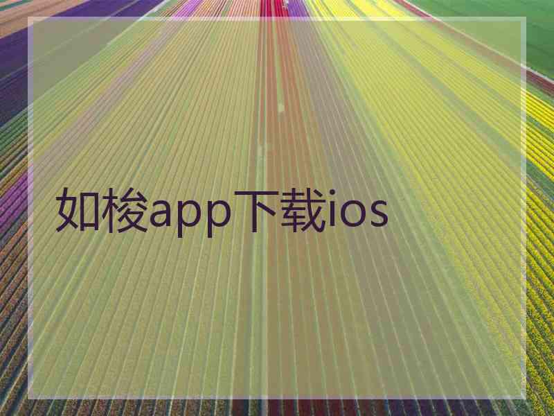 如梭app下载ios