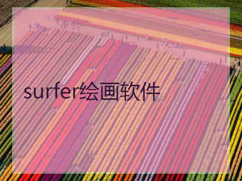 surfer绘画软件