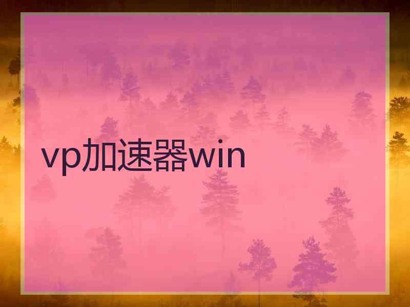 vp加速器win