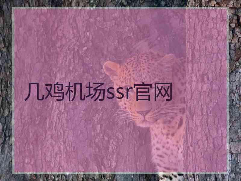 几鸡机场ssr官网