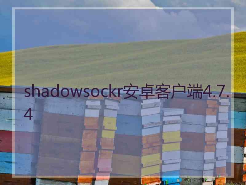 shadowsockr安卓客户端4.7.4