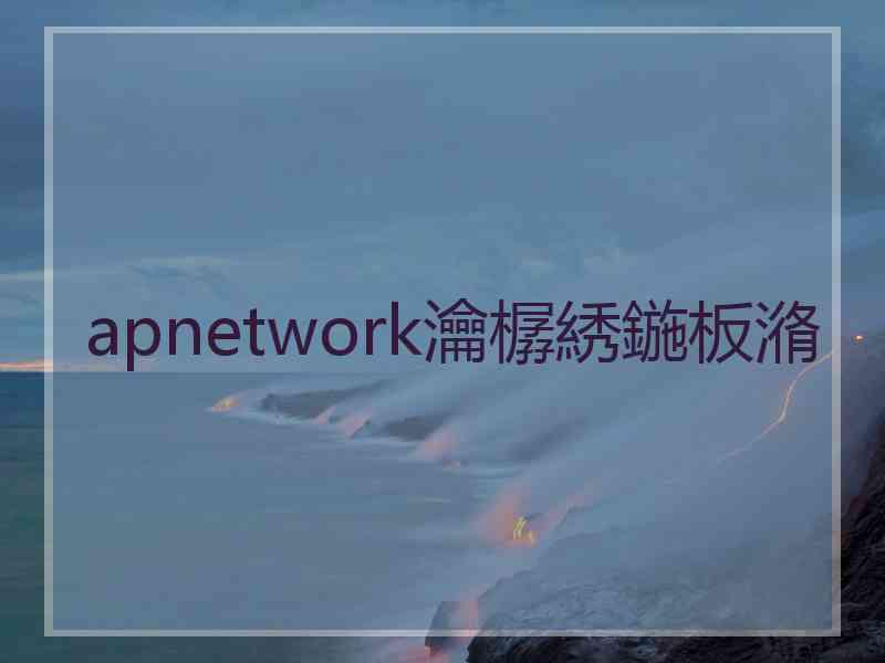 apnetwork瀹樼綉鍦板潃