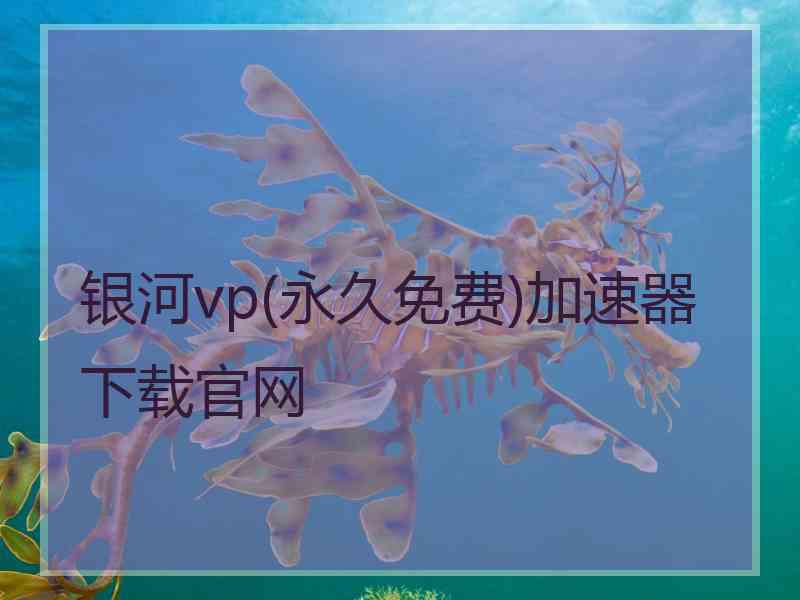 银河vp(永久免费)加速器下载官网