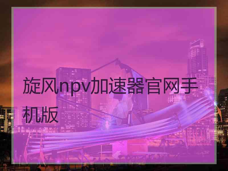 旋风npv加速器官网手机版