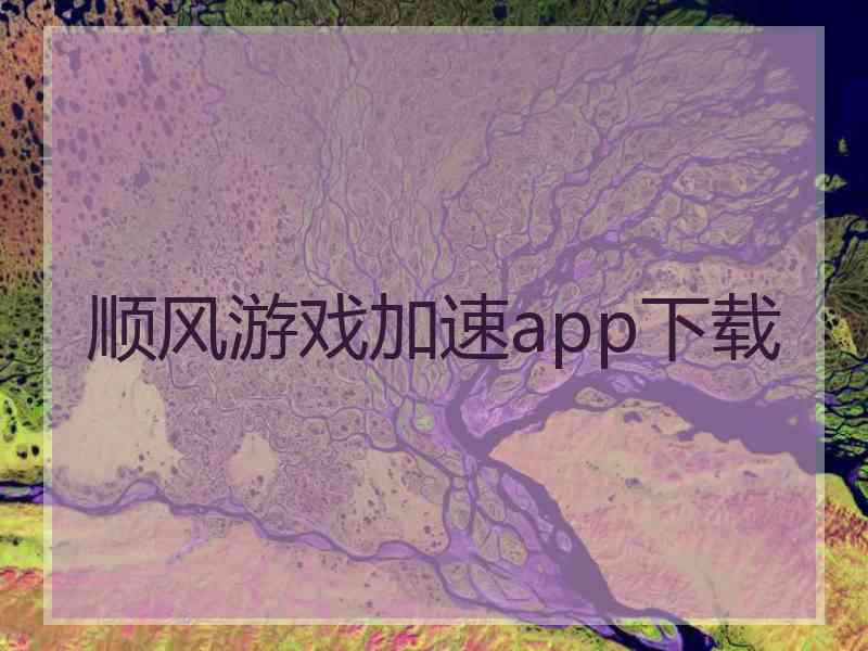 顺风游戏加速app下载