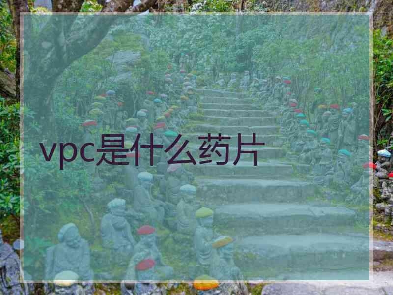 vpc是什么药片