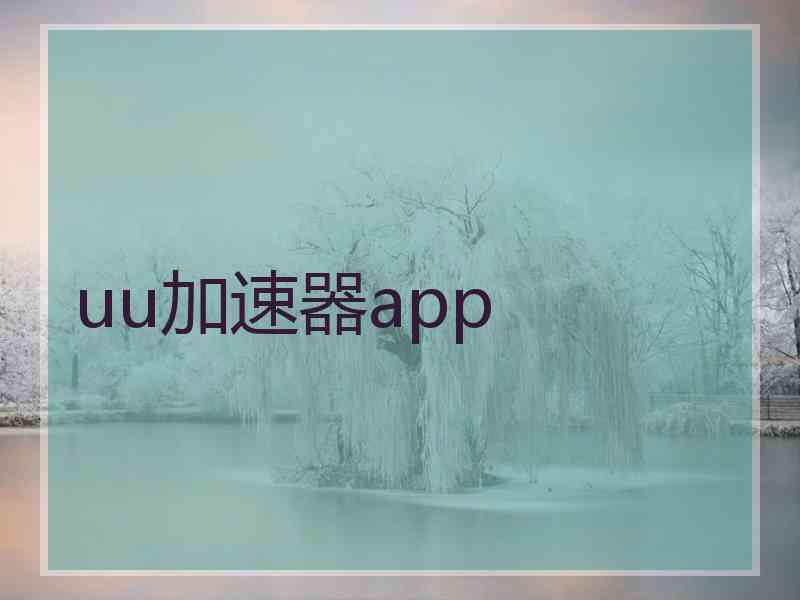 uu加速器app