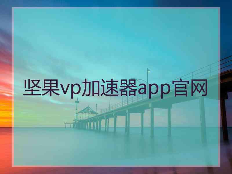 坚果vp加速器app官网