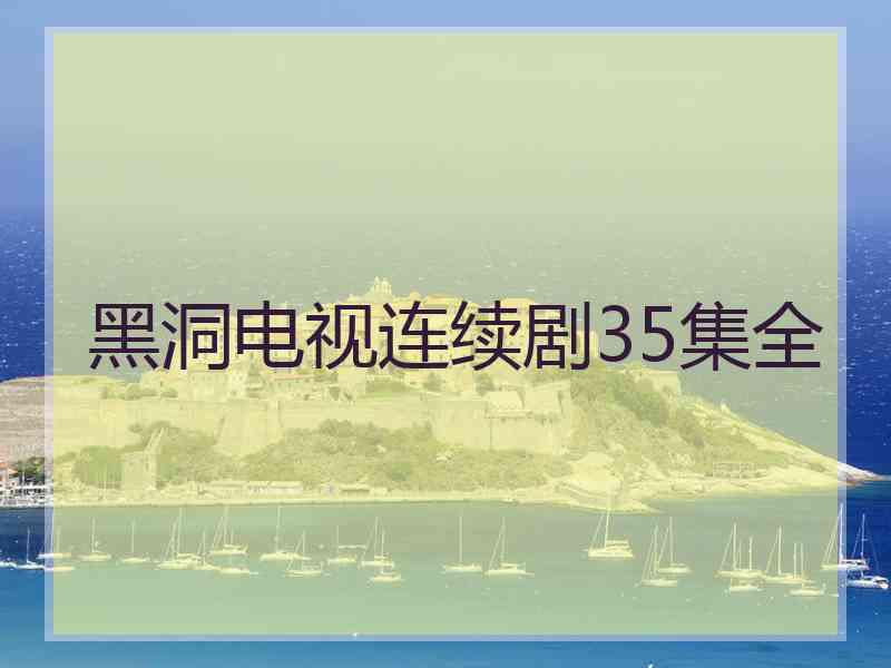 黑洞电视连续剧35集全