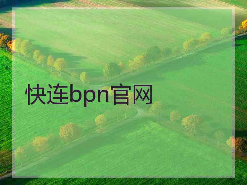 快连bpn官网