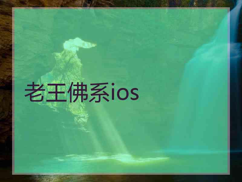 老王佛系ios