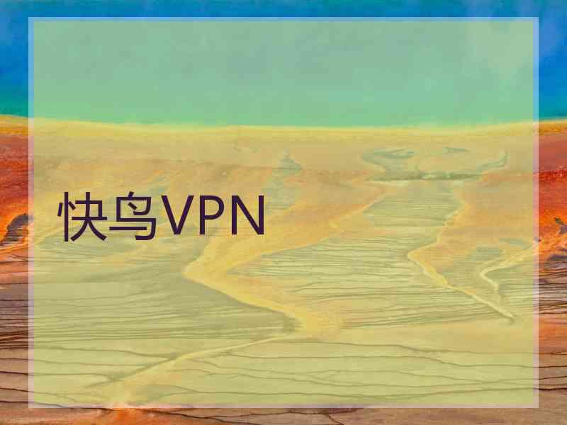 快鸟VPN