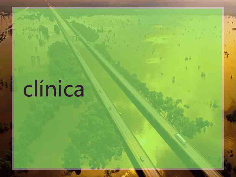 clínica