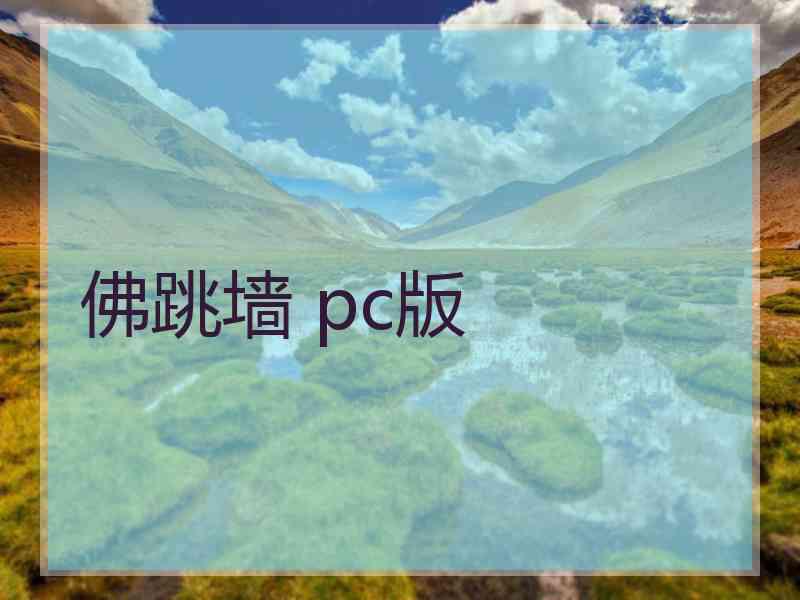 佛跳墙 pc版