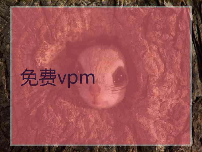 免费vpm