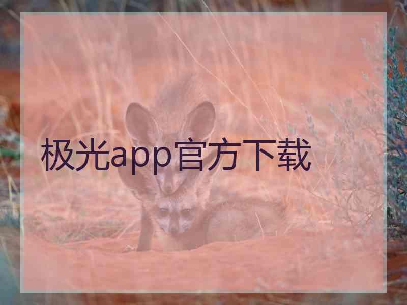 极光app官方下载