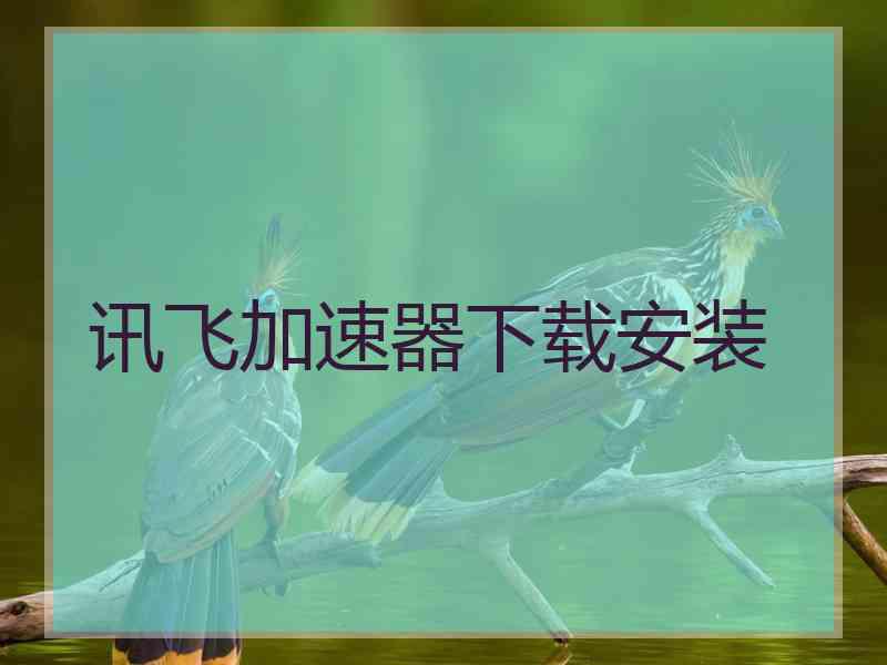 讯飞加速器下载安装